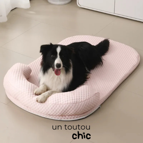 Panier pour chien - Rose